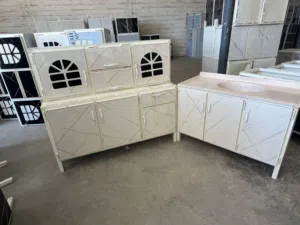 كاونتر المنيوم قياس متر ونص والسنك متر و20