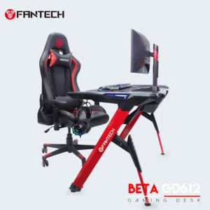 Gaming desk fantech GD612 beta desk Built with premium steel frame طاولة ألعاب فانتيك
