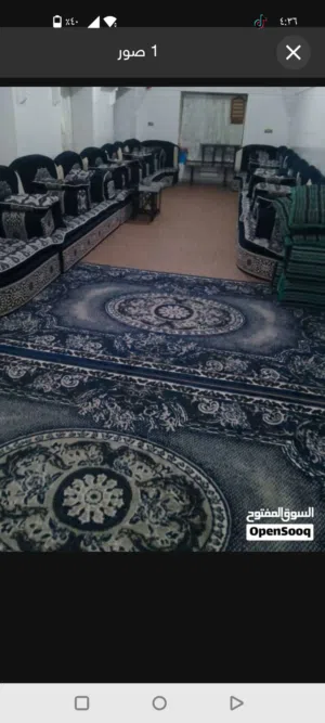 مجلس عربي كحلي بوجهين ظغط وصابي درجه أولى والمساند بوليستر