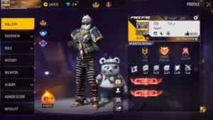 Old free fire account for sale