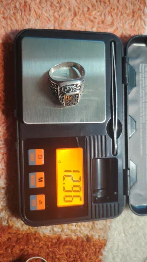 خاتم فضة رجالي مراد علم دار – فضة أصلية