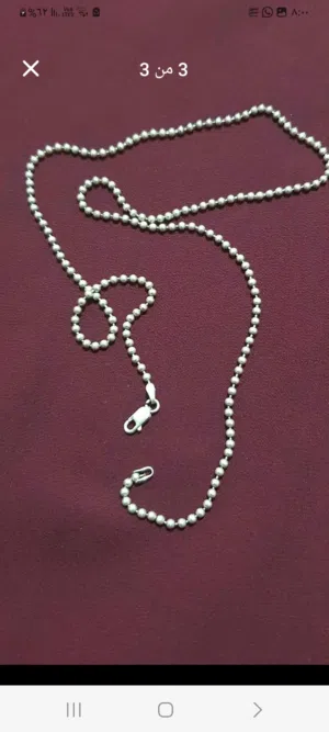 للبيع: سنسال فضة إيطالي تصميم Ball Chain - بسعر حرق