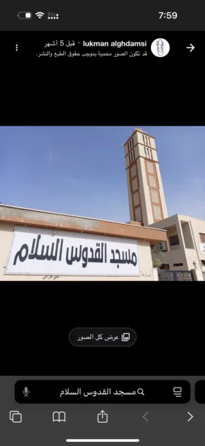 قطعة ارض على رئيسي مشروع الموز السبعة طريق المشتل