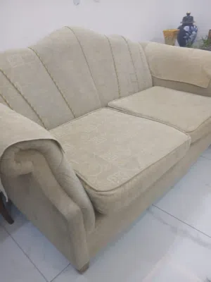 طقم كنب للبيع خشب زان