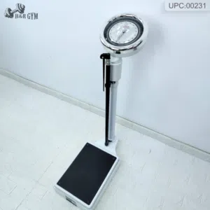 ميزان نوادي مع طول عداد  احصل على قياسات دقيقة وصحية بسهولة! يقدّم ميزان نوادي مع طول عداد
