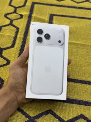 iPhone 17 promax 512GB silver Middle East version also excellent price