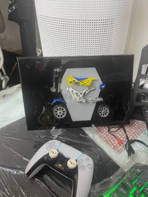 Wall frame 3D Bike