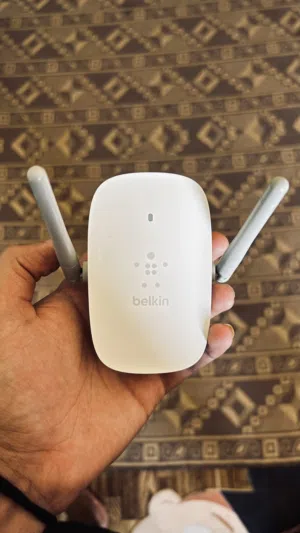 مقوي شبكة belkin 5G واي فاي سلك وبدون سلك لجميع الشبكات