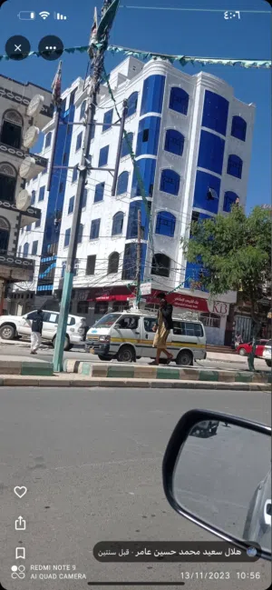 عماره تجارية ذمار شارع صنعاء فوق بنك الكريمي