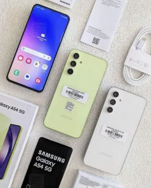 جهاز جديد Samsung A54 5G رام 16 جيجا 256 متوفر توصيل
