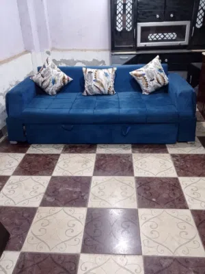 كنبه سرير خشب زان عموله كسر زيرو استعمال بسيط بسعر مغرى جداااااا