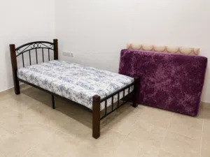 Premium Single Metal Bed Frame with 3 Comfortable Mattresses Included – Moving Out Urgent Sale