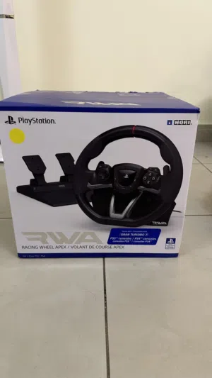 Title: Hori Apex Racing Wheel for PS5 / PS4 / PC – Used 1 Week
