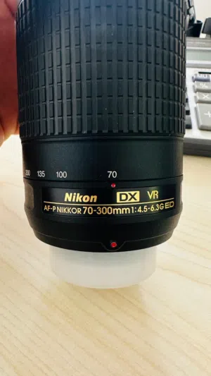 عدسة نيكون Nikon AF-P DX NIKKOR 70-300mm f/4.5-6.3G ED VR
