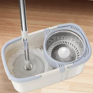 جبنالك الحل الريّح ملايين الستات! الممسحة الدوارة الذكية (Spin Mop) اللي رح تخلي تنظيف البيت