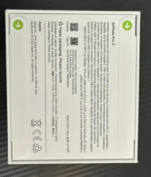 سماعة ابل ايربودز الجديدة 3 Apple AirPods Pro