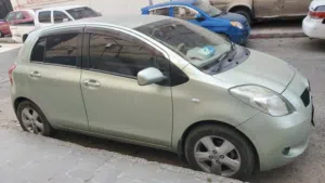 سيارة يارس اوربي اربعه بسطون اقتصادية جداً . موديل 2007