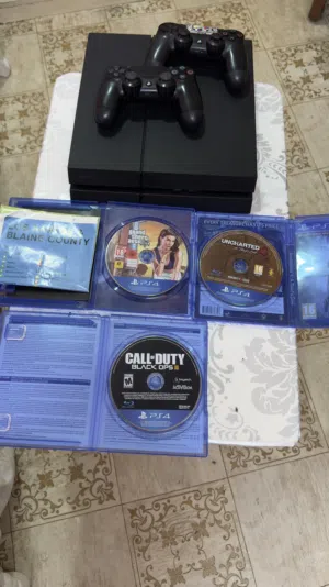 PlayStation 4 (500GB)  3 Controllers + GTA 5 Uncharted 4 COD Black Ops 3