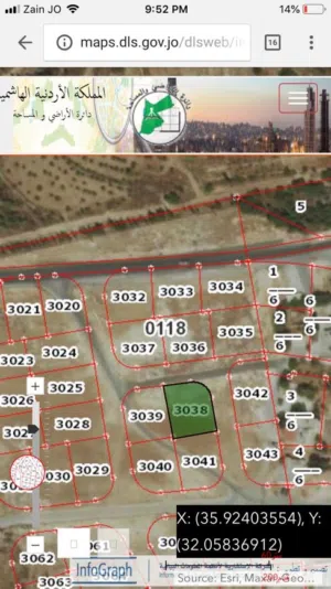 Residential Land for Sale in Amman Shafa Badran