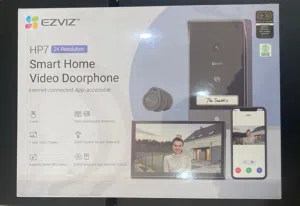 أجدد أجهزة EZVIZ – جرس باب HP7 + شاشة SD7 الذكية