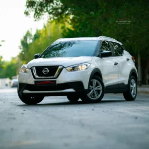 Nissan Kicks 2018 White  Bahrain Spec  BD 3,800  Excellent condition