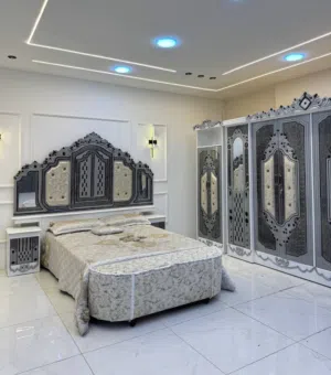 غرفه اخشاب صاج الون رصاصي