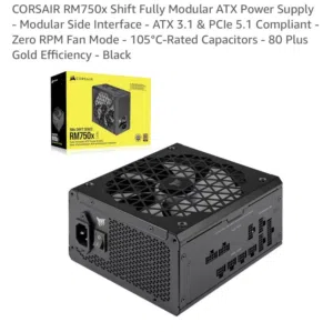 Power supply Corsair RM750x GOLD