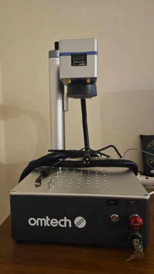 OMTech JPT MOPA 60W Fiber Laser Machine - 6 Months Old  Almost New  Box & Papers Included
