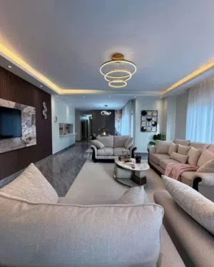 فيلا للبيع متشطبه جاهزه للسكن الفوري في كمبوند ماونتن فيو جراند فالى .