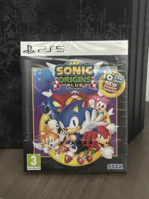 Sonic Origins Plus PS5 سيلد مع الكتيبات كامل
