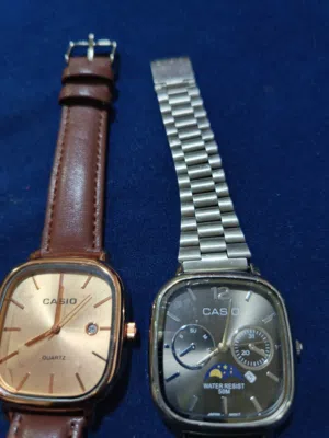 ساعتان CASIO نظاف واصليه