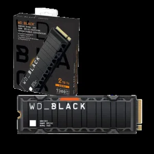 WD_BLACK SN850X M.2 2TB NVMe SSD with Heatsink For PC and PS5