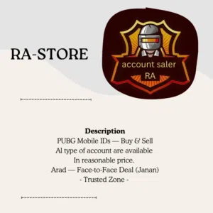 PUBG ACCOUNT Seller 3 sold alhumdulillah 