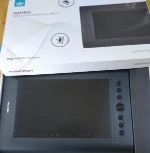 huion h610pro creative pen tablet    dimensions:353*245*10 mm للبيع جديد غير مستعمل