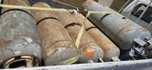 اسطوانات غاز كبيرة مستعملة للبيع