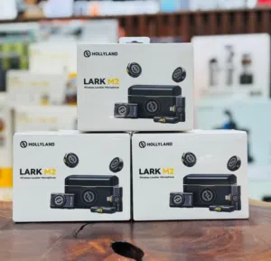مايك لاسلكي احترافي مزدوج  لصنّاع المحتوى LARK M2