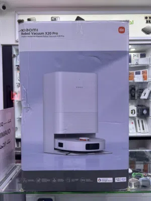 Xiaomi Robot Vacuum X20 Pro  روبوت شاومي المنزلي للتنظيف الشامل مع محطة و قاعدة لتفريغ الغبار تلقائي