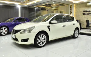 Nissan Tiida SL 1.8L ( 2016 Model ) in White Color GCC Specs