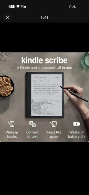 Amazon kindle scribe Notebook 10.2” display 2024 Notebook Premium pen