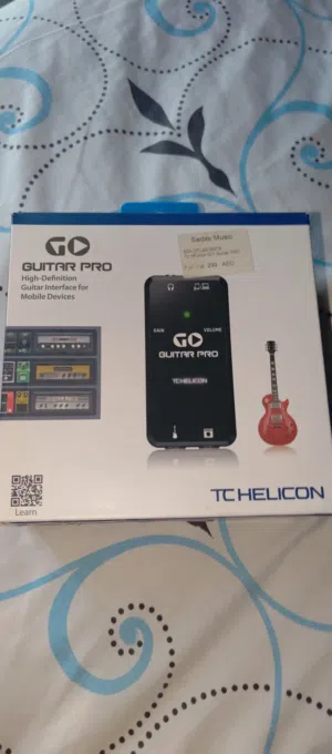 TC Helicon GO Guitar Pro.