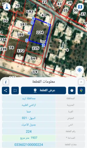 Commercial Land for Sale in Irbid Smma
