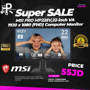 22" MSI monitors for sale in Amman
