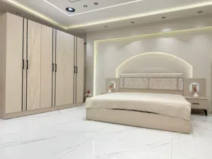 غرف نوم تركي 5قطع كنتور 6 ابواب طول الكنتور مترين و20 سم