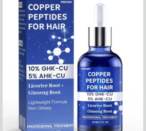 GHK-Cu & AHK-Cu Copper Peptide for Hair and scalp النحاس ازرق للشعر