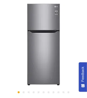 LG top freeser