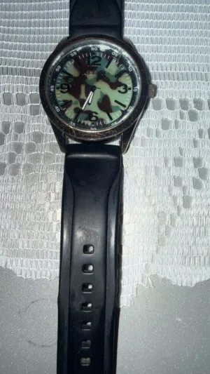 القطعة الثانية: ساعة ألدو الرياضية (ALDO Camouflage Edition) تم تصميم