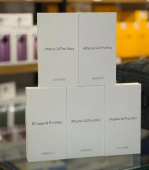 ايفون 14 برو ماكس ، ذاكرة 512GB ضمان لمدة سنة وكيل معتمد