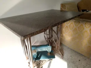 Marble and Iron Table