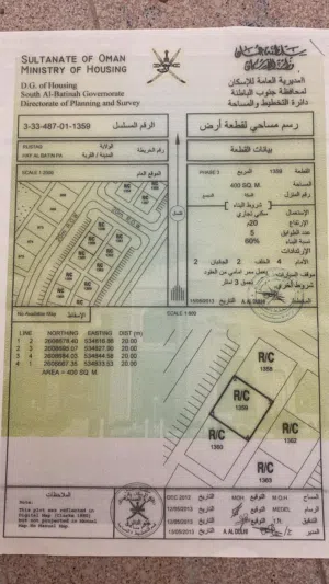بيع ارض سكنية تجارية