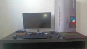 كمبيوتر كامل مع شاشة 4K اصغر حجم سهل النقلi5-6500T) DELL Optiplex 7050 Micro)